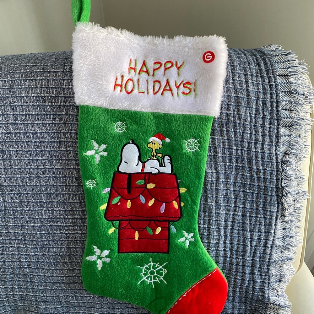 Snoopy Christmas Stocking